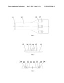 Intestinal Tract Pushing Apparatus for Ultrasonic Therapy diagram and image