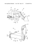 V-Groove Bolted Joint For A Mounting Frame On A Front End Loader diagram and image