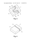 Carrier Structure for Electronic Components and Fabrication Method of the same diagram and image