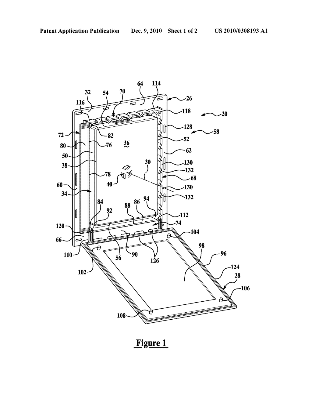 BI-DIRECTIONAL MOUNTING BRACKET ASSEMBLY FOR EXTERIOR SIDING - diagram, schematic, and image 02