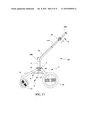 FOLDABLE BABY STROLLER FRAME diagram and image