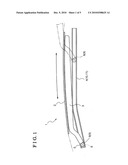 Support mechanism for opening and closing member diagram and image