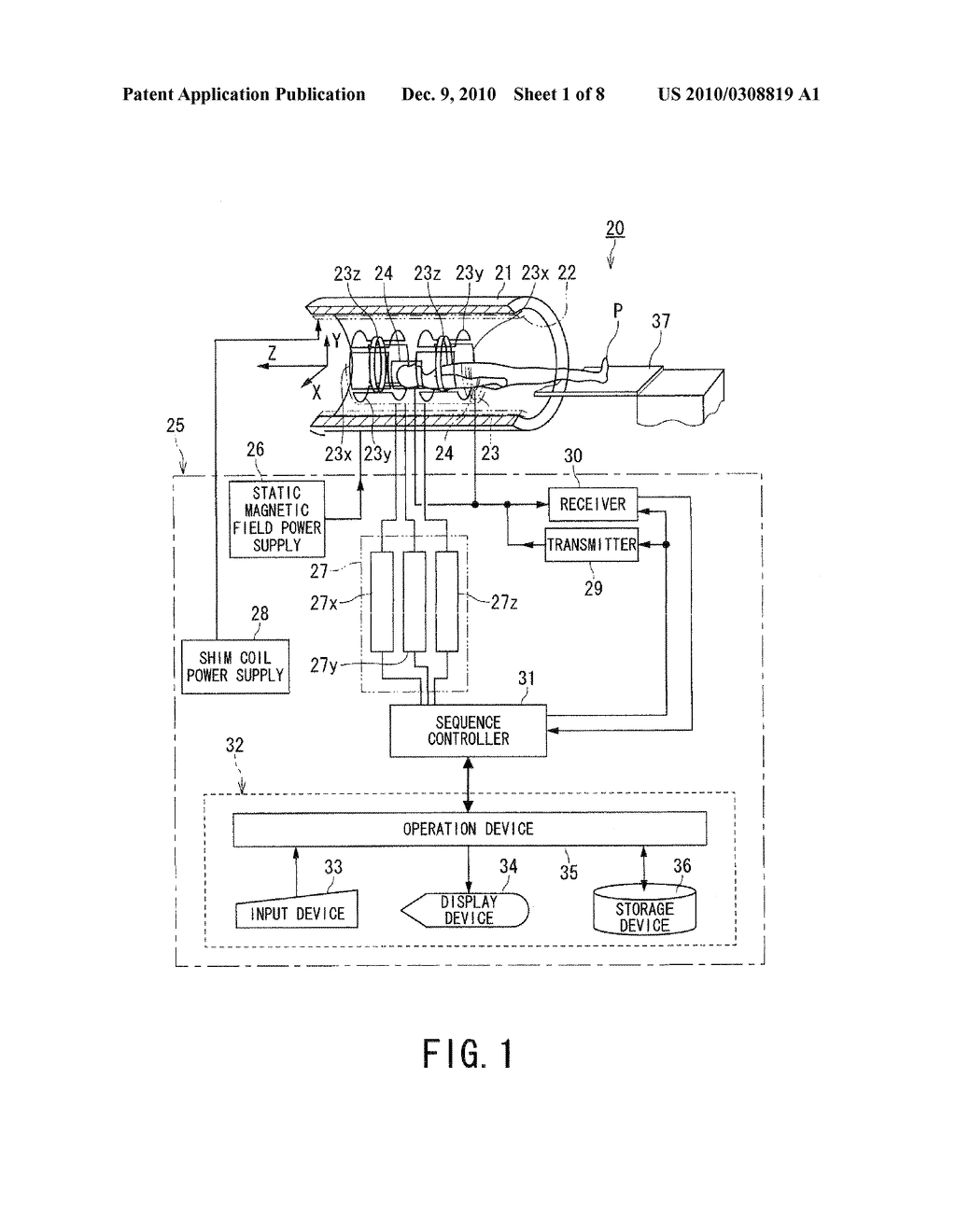 MAGNETIC RESONANCE IMAGING APPARATUS AND MAGNETIC RESONANCE IMAGING METHOD - diagram, schematic, and image 02