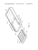 PORTABLE ELECTRONIC APPARATUS WHOSE KEYBOARD AND DISPLAY ARE SWITCHABLE diagram and image