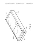 PORTABLE ELECTRONIC APPARATUS WHOSE KEYBOARD AND DISPLAY ARE SWITCHABLE diagram and image