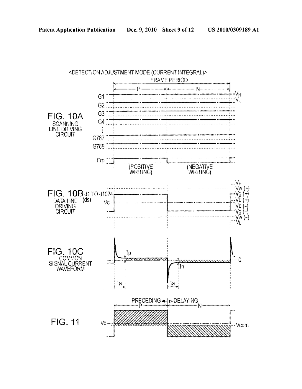 LIQUID CRYSTAL DISPLAY, CONTROL METHOD THEREOF AND ELECTRONIC DEVICE - diagram, schematic, and image 10