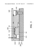 MOUNTING STRUCTURE FOR AN ELECTRONIC ELEMENT diagram and image