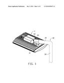 LAMP WITH ANGLE ADJUSTING MEMBER diagram and image