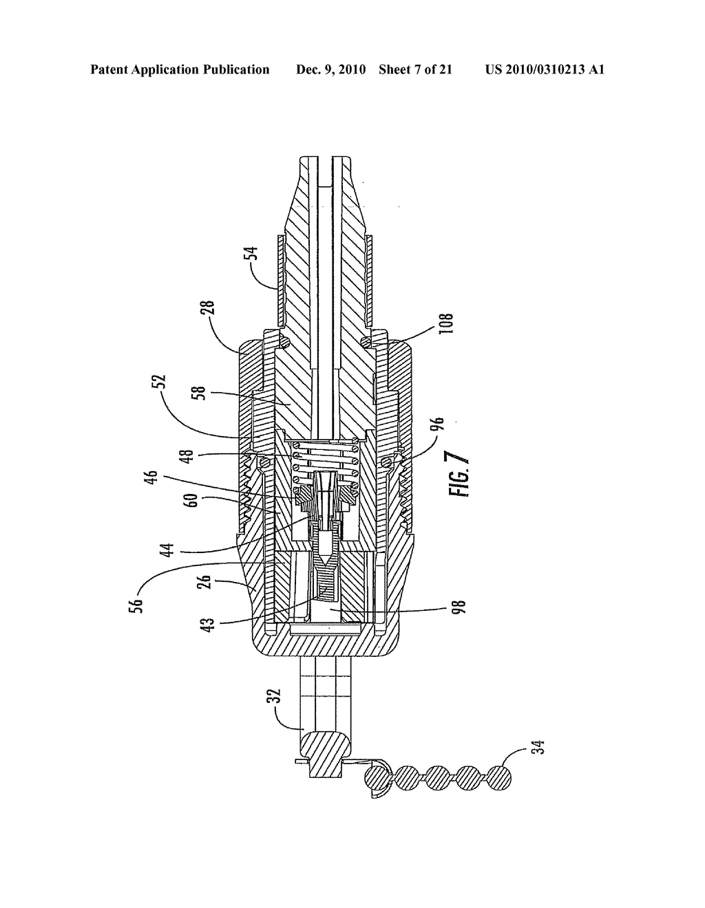 Multi-Fiber Fiber Optic Receptacle and Plug Assembly - diagram, schematic, and image 08