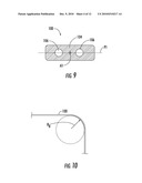 FIBER OPTIC DROP CABLE ASSEMBLY FOR DEPLOYMENT ON BUILDING WALLS diagram and image