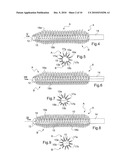 APPLICATOR FOR COMBING THE EYELASHES OR THE EYEBROWS OR FOR APPLYING A COMPOSITION THERETO diagram and image