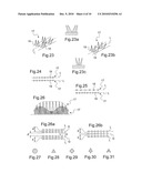 APPLICATOR FOR COMBING THE EYELASHES OR THE EYEBROWS OR FOR APPLYING A COMPOSITION THERETO diagram and image