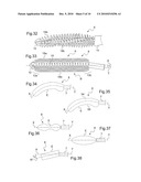 APPLICATOR FOR COMBING THE EYELASHES OR THE EYEBROWS OR FOR APPLYING A COMPOSITION THERETO diagram and image