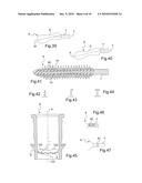 APPLICATOR FOR COMBING THE EYELASHES OR THE EYEBROWS OR FOR APPLYING A COMPOSITION THERETO diagram and image