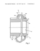 Turbine housing and method for producing a turbine housing diagram and image