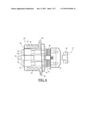 Pre-loading mechanism for a tilting platen in a thermoforming press diagram and image