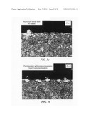 Coating material for coating a metal surface and coated structural components and steel pipes diagram and image