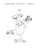 Lithium Ion Battery Pack having Passive Cooling diagram and image