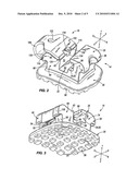 SELF-LIGATING ORTHODONTIC BRACKET diagram and image