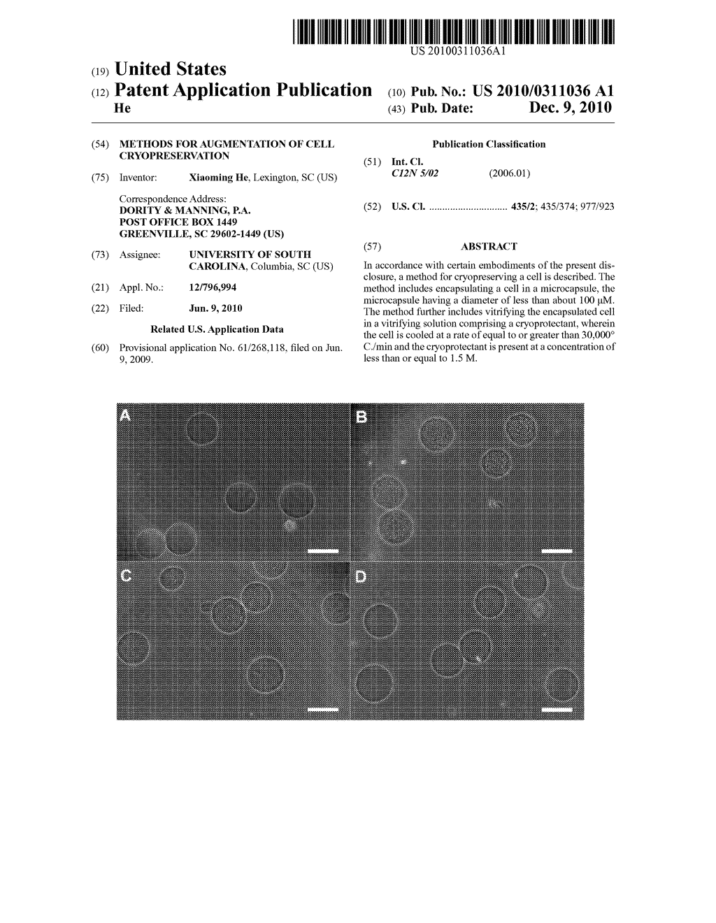 Methods for Augmentation of Cell Cryopreservation - diagram, schematic, and image 01