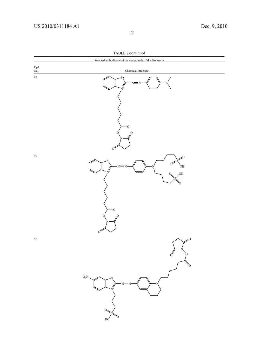 AZO HETEROCYCLIC DYES AND THEIR BIOLOGICAL CONJUGATES - diagram, schematic, and image 17