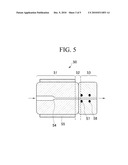 MICROCELLULAR FOAM OF THERMOPLASTIC RESIN PREPARED WITH DIE HAVING IMPROVED COOLING PROPERTY AND METHOD FOR PREPARING THE SAME diagram and image