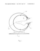 DEVICE FOR APPLYING A FLUID TO A BODY PART diagram and image