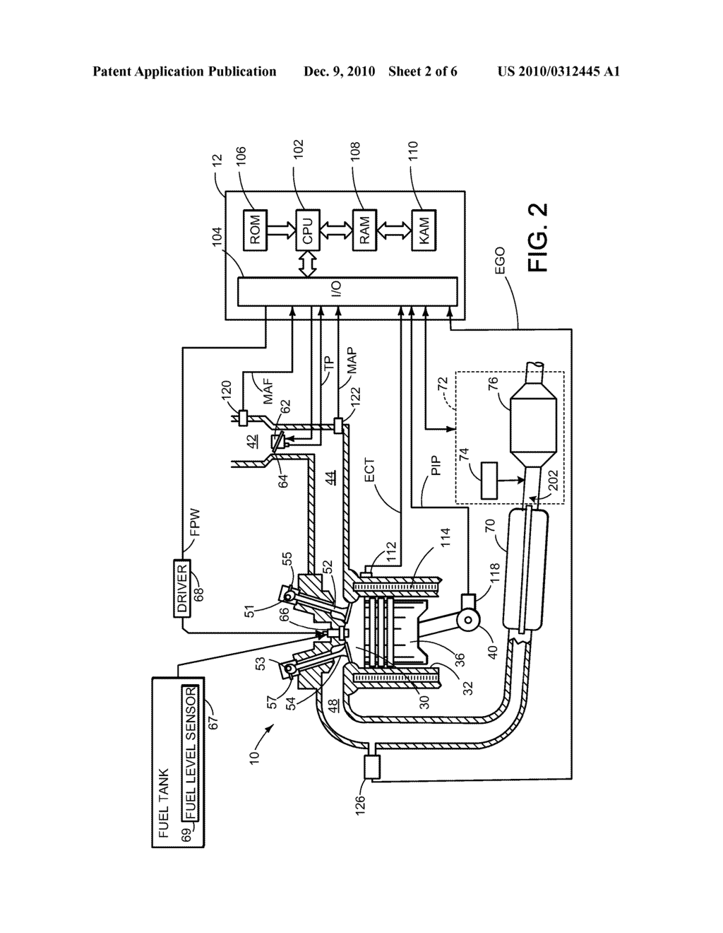 Controlling of a Vehicle Responsive to Reductant Conditions - diagram, schematic, and image 03