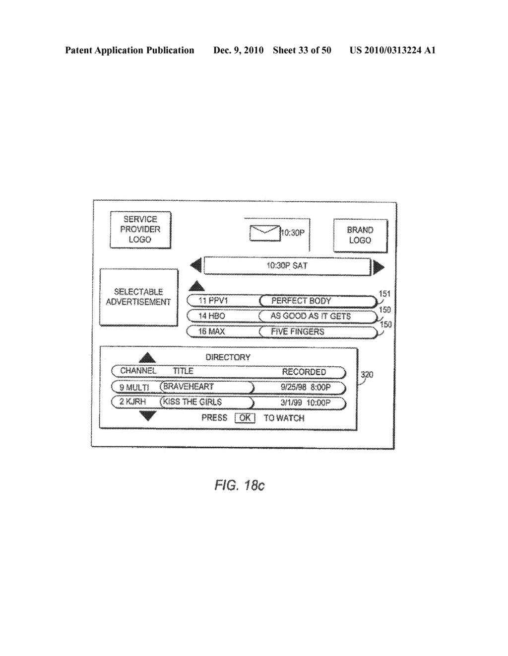 CLIENT-SERVER BASED INTERACTIVE TELEVISION PROGRAM GUIDE SYSTEM WITH REMOTE SERVER RECORDING - diagram, schematic, and image 34