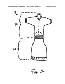 BODY COVER WITH RETRACTABLE BOTTOM PORTION diagram and image