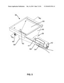 RETROFIT ICE MAKING AND BAGGING APPARATUS AND RETROFIT METHOD OF INSTALLATION ON AISLE FREEZER diagram and image