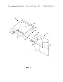 RETROFIT ICE MAKING AND BAGGING APPARATUS AND RETROFIT METHOD OF INSTALLATION ON AISLE FREEZER diagram and image