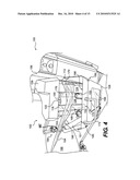 WRAPPING APPARATUS HAVING TOP LOADING AND THREADING DISPENSER diagram and image