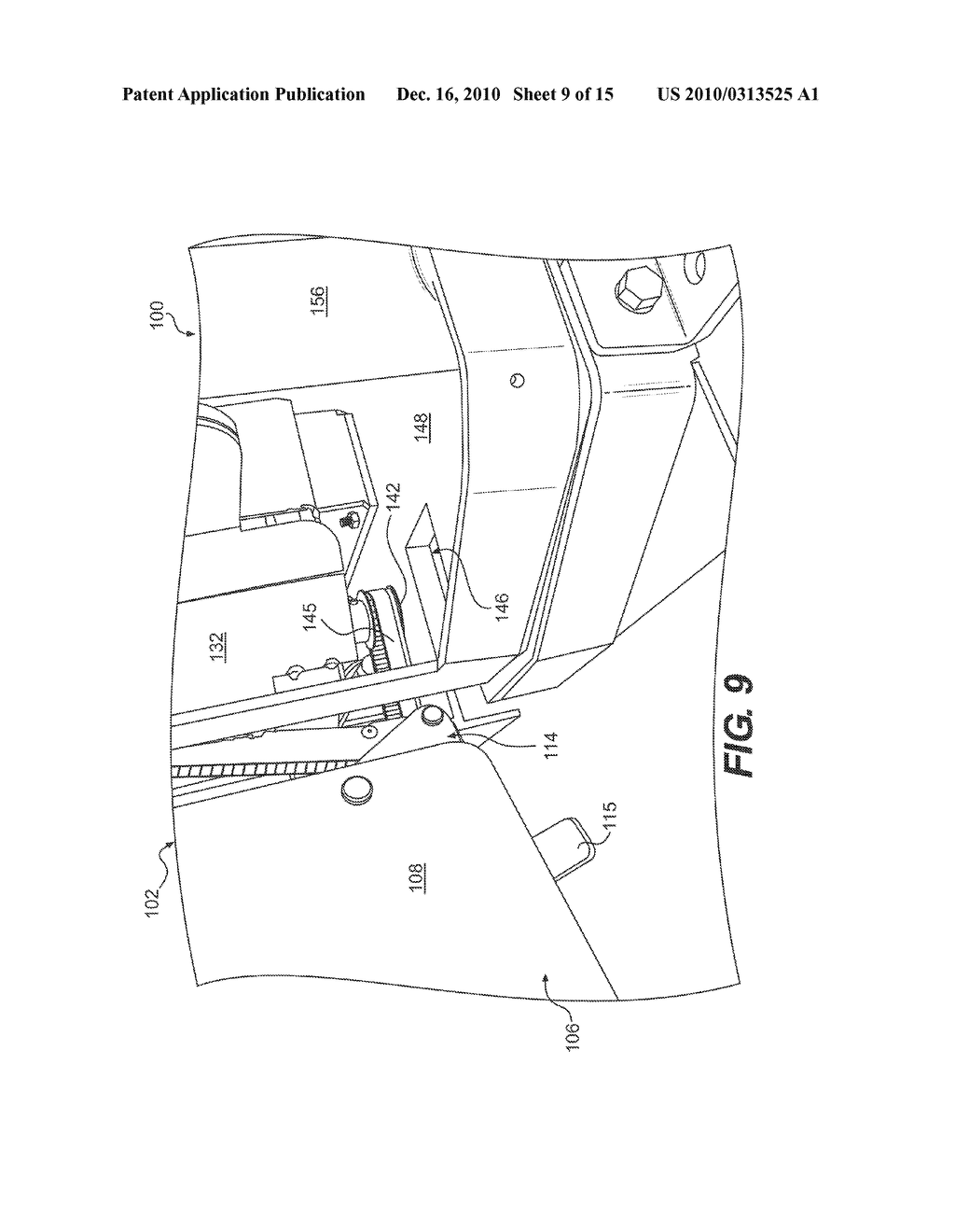 WRAPPING APPARATUS HAVING TOP LOADING AND THREADING DISPENSER - diagram, schematic, and image 10