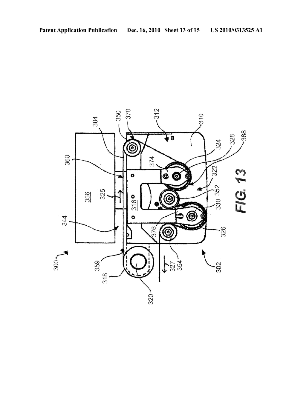 WRAPPING APPARATUS HAVING TOP LOADING AND THREADING DISPENSER - diagram, schematic, and image 14