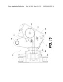 WRAPPING APPARATUS HAVING TOP LOADING AND THREADING DISPENSER diagram and image