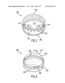 Child-resistant Cap diagram and image