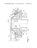 METHOD AND APPARATUS FOR CLOSING A TUBULAR KNITTED ARTICLE AT ONE OF ITS AXIAL ENDS, AT THE END OF ITS PRODUCTION CYCLE ON A CIRCULAR KNITTING MACHINE FOR HOSIERY OR THE LIKE diagram and image