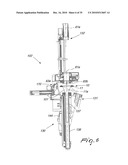 METHOD AND APPARATUS FOR CLOSING A TUBULAR KNITTED ARTICLE AT ONE OF ITS AXIAL ENDS, AT THE END OF ITS PRODUCTION CYCLE ON A CIRCULAR KNITTING MACHINE FOR HOSIERY OR THE LIKE diagram and image