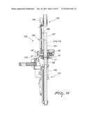 METHOD AND APPARATUS FOR CLOSING A TUBULAR KNITTED ARTICLE AT ONE OF ITS AXIAL ENDS, AT THE END OF ITS PRODUCTION CYCLE ON A CIRCULAR KNITTING MACHINE FOR HOSIERY OR THE LIKE diagram and image