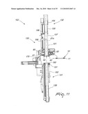 METHOD AND APPARATUS FOR CLOSING A TUBULAR KNITTED ARTICLE AT ONE OF ITS AXIAL ENDS, AT THE END OF ITS PRODUCTION CYCLE ON A CIRCULAR KNITTING MACHINE FOR HOSIERY OR THE LIKE diagram and image