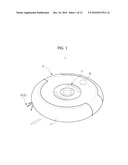 CLEANING APPARATUS AND DUST COLLECTING METHOD USING THE SAME diagram and image