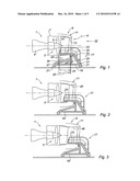 AIRCRAFT TURBOJET ENGINE NACELLE AIR INTAKE MAINTENANCE TROLLEY diagram and image