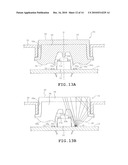 Push button switch device and sewing machine provided therewith diagram and image