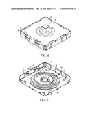 LOW-PROFILE MULTI-DIRECTIONAL KEY SWITCH STRUCTURE diagram and image