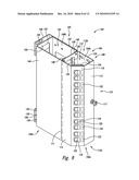 EQUIPMENT RACK PANEL SYSTEM AND METHOD diagram and image