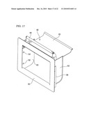 PUSHING TYPE LID OPENING/CLOSING DEVICE OF A CONTAINER AND A PUSHING TYPE LID OPENING/CLOSING UNIT diagram and image