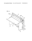 PUSHING TYPE LID OPENING/CLOSING DEVICE OF A CONTAINER AND A PUSHING TYPE LID OPENING/CLOSING UNIT diagram and image