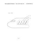 DEVICE FOR HOLDING LINES IN AN AIRCRAFT diagram and image