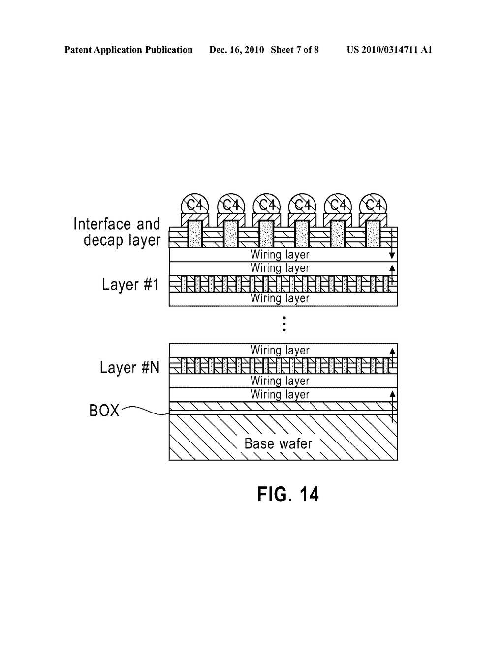 3D INTEGRATED CIRCUIT DEVICE HAVING LOWER-COST ACTIVE CIRCUITRY LAYERS STACKED BEFORE HIGHER-COST ACTIVE CIRCUITRY LAYER - diagram, schematic, and image 08
